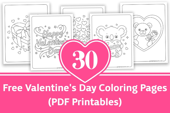 Valentine's Day Coloring Pages