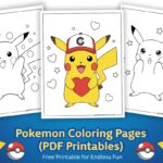 Free Printable Pokemon Coloring Pages
